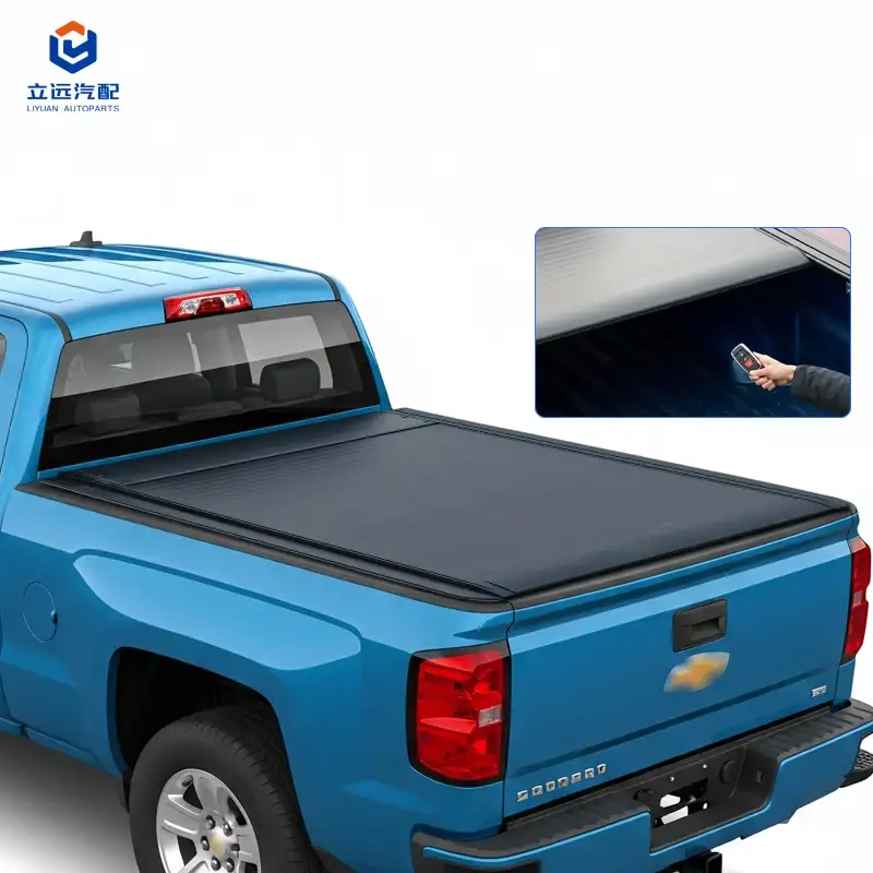 Couvre-tonneau rétractable électrique en aluminium dur pour Chevrolet Dodge
