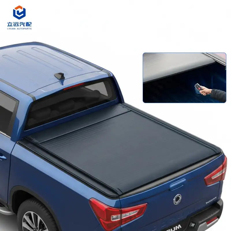 Couvre-tonneau rétractable électrique en aluminium dur pour Ssangyong