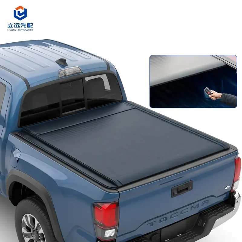 Couvre-tonneau rétractable électrique en aluminium dur pour Toyota