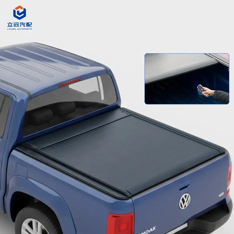 Couvre-tonneau rétractable électrique en aluminium dur pour Volkswagen