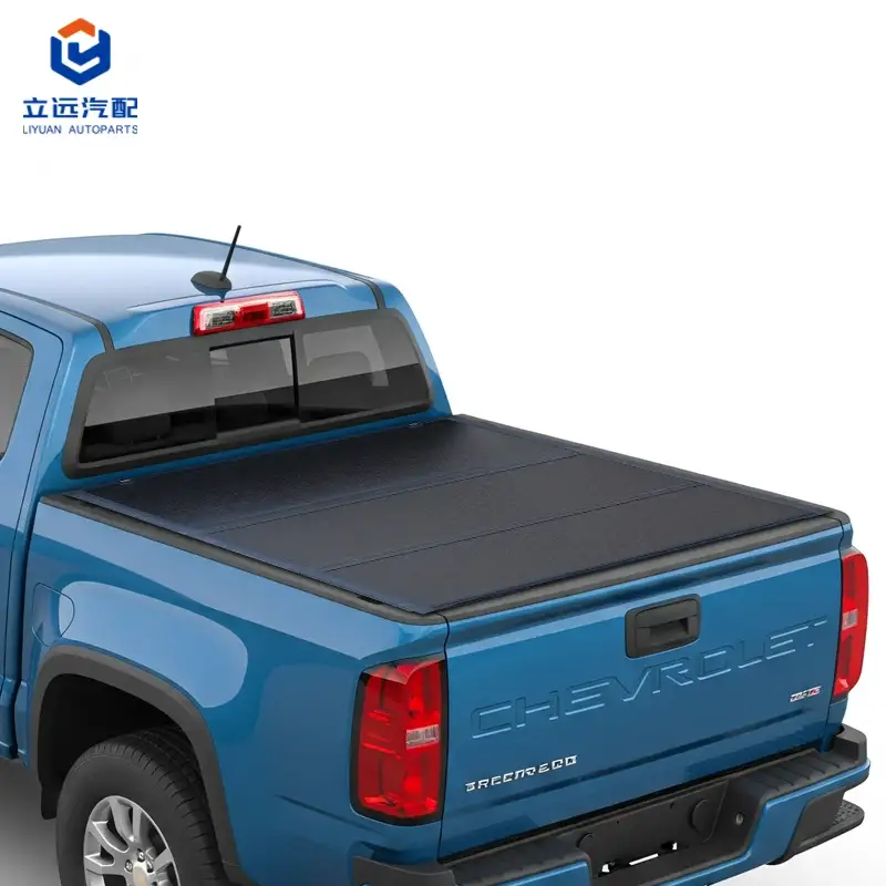 Couvre-tonneau rigide à trois volets à profil bas pour Chevrolet