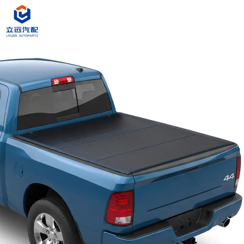 Couvre-tonneau rigide à trois volets à profil bas pour Dodge Ram